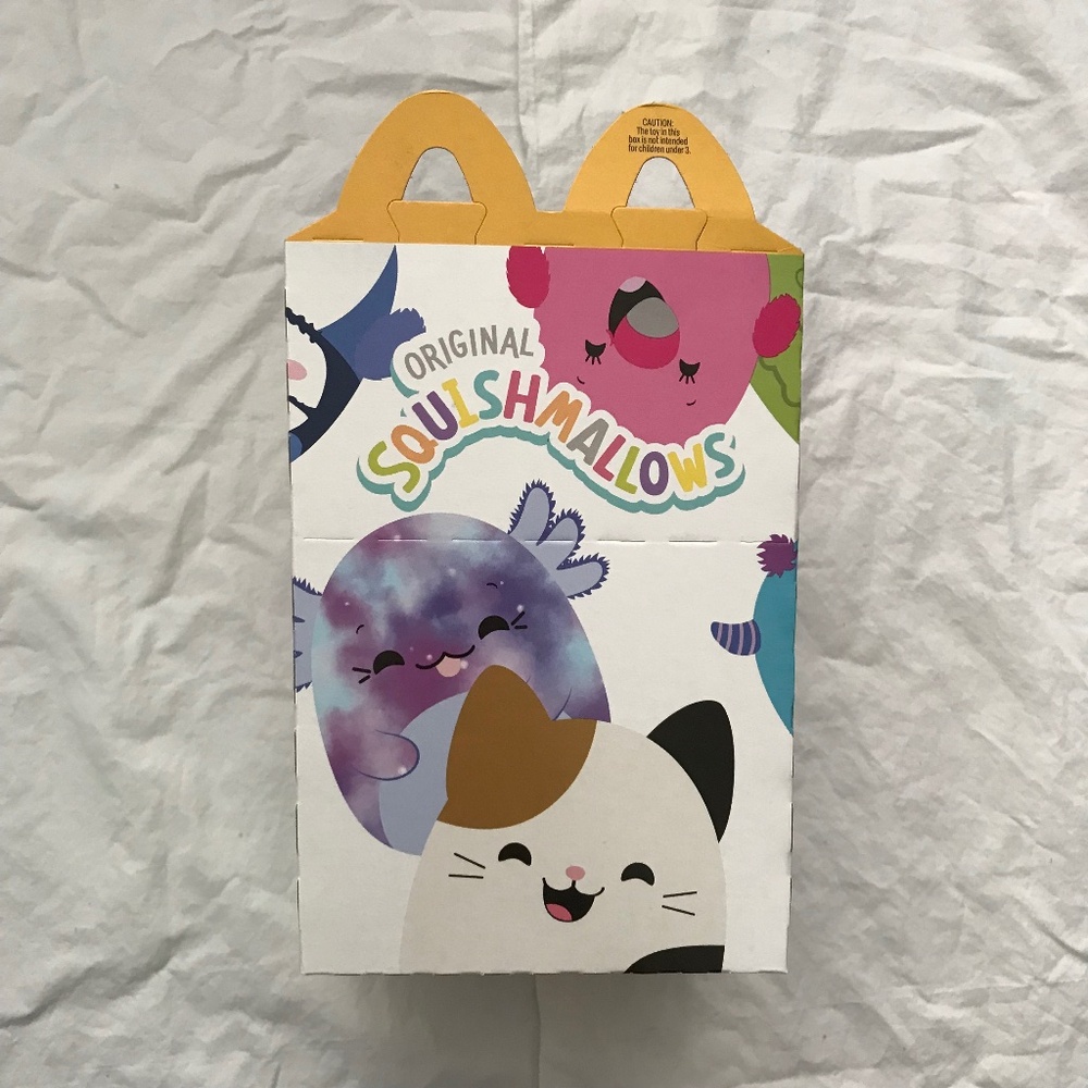McDonald's 2025 Original Squishmallows Happy Meal Box